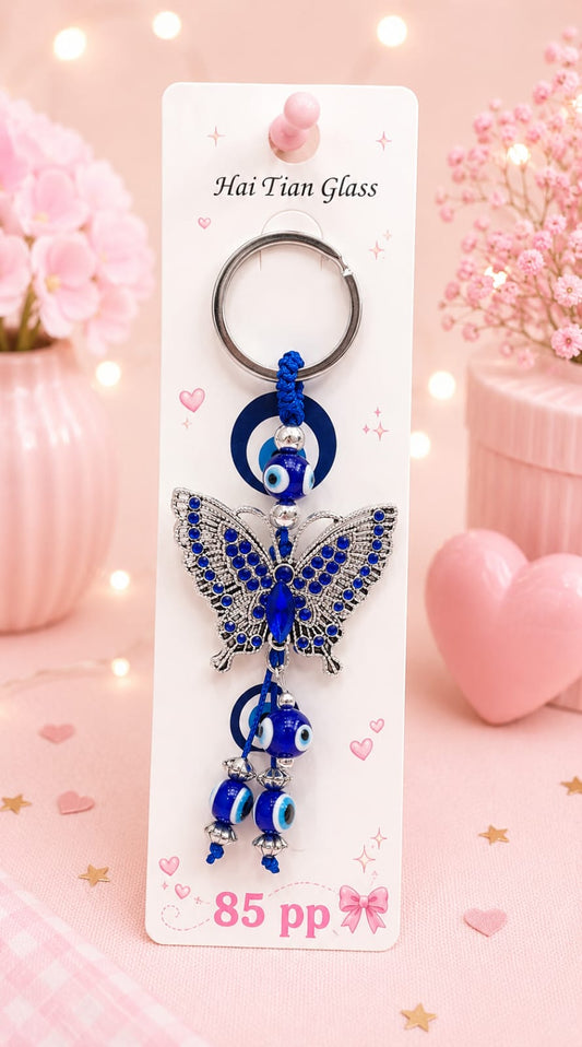 Evil eye luxury keychain ( pack of 6)