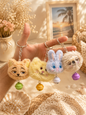 Mini plushies keychain 9-14cm ( pack of 12)