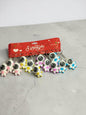 Pvc Rubber keychains medium size ( pack of 12)