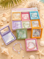 Korean bracelets with floating box superior quality ( pack of 12 )