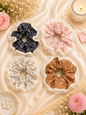 Korean premium scrunchies ( pack of 12)