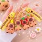 Pvc rubber Keychain ( pack of 12)