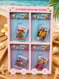 Kawai magnet lock keychain diary ( pack of 12)