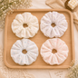 Korean scrunchies ( pack of 12)