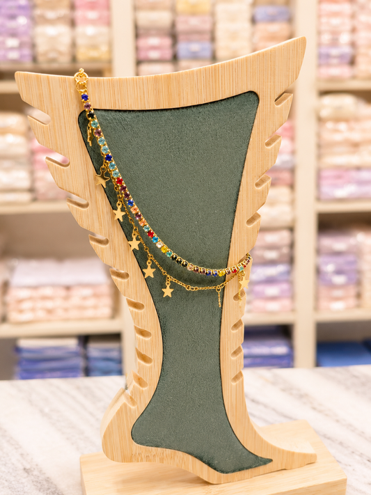 Anti tarnished Anklets( pack of 3)