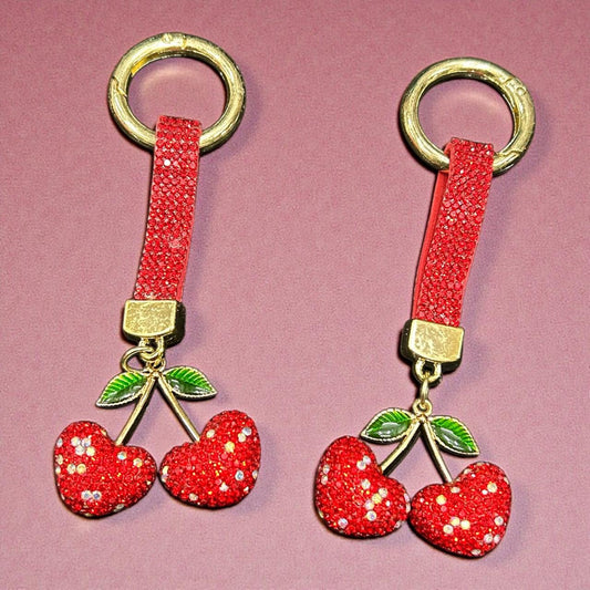 Crystal Beaded Phone Charm | Luxury Wrist Strap Phone Accessory (pack of 6)