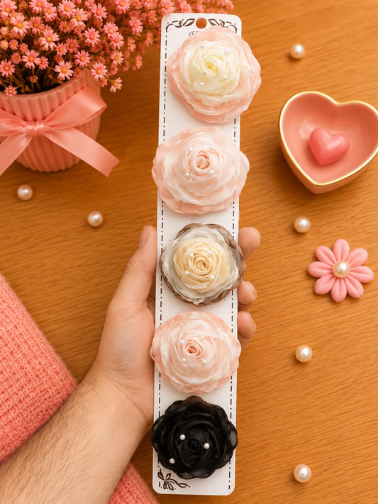 Korean elegance hair clips (per strip)