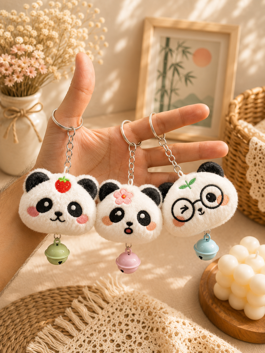Mini plushies keychain 9-14cm ( pack of 12)