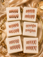 Cat eye nail premium quality ( pack of 12 sets)
