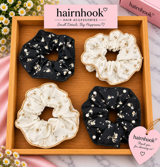 Premium korean high end scrunchies (pack of 10 pieces)