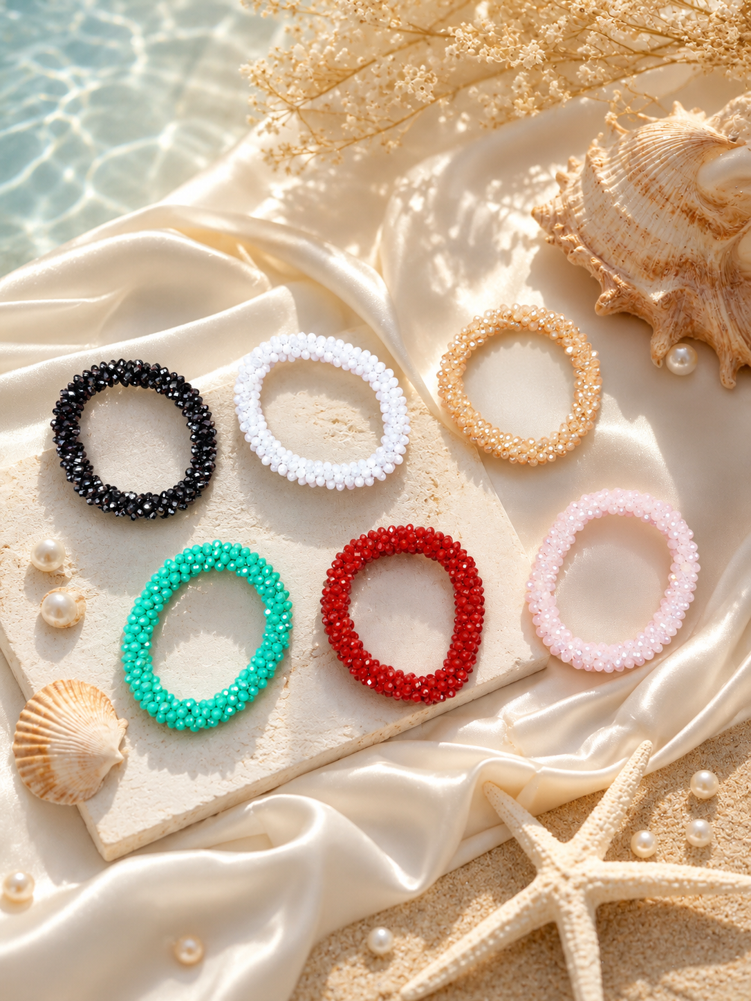 Korean full crystal premium Bracelet ( pack of 12)