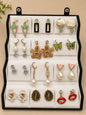 Korean chic earrings with a foldable box ( pack of 12 pieces)