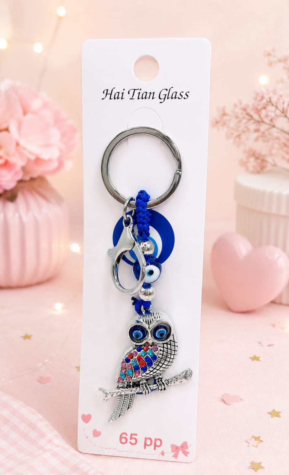 Evil eye luxury keychain ( pack of 6)