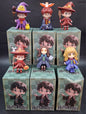 Anime character set ( pack of 6 piece mix )- with box packing-db33pre booking