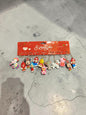 Pvc Rubber keychains medium size ( pack of 12)
