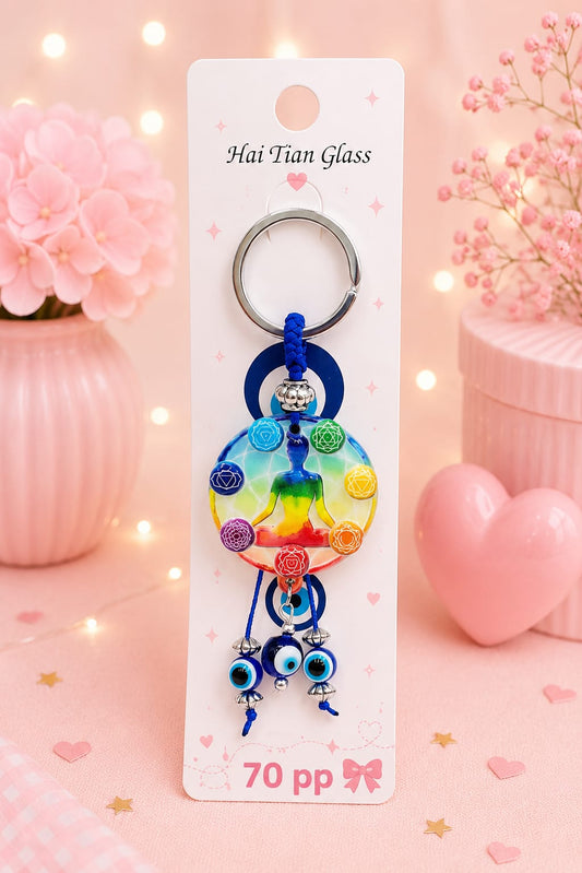Evil eye luxury keychain ( pack of 6)