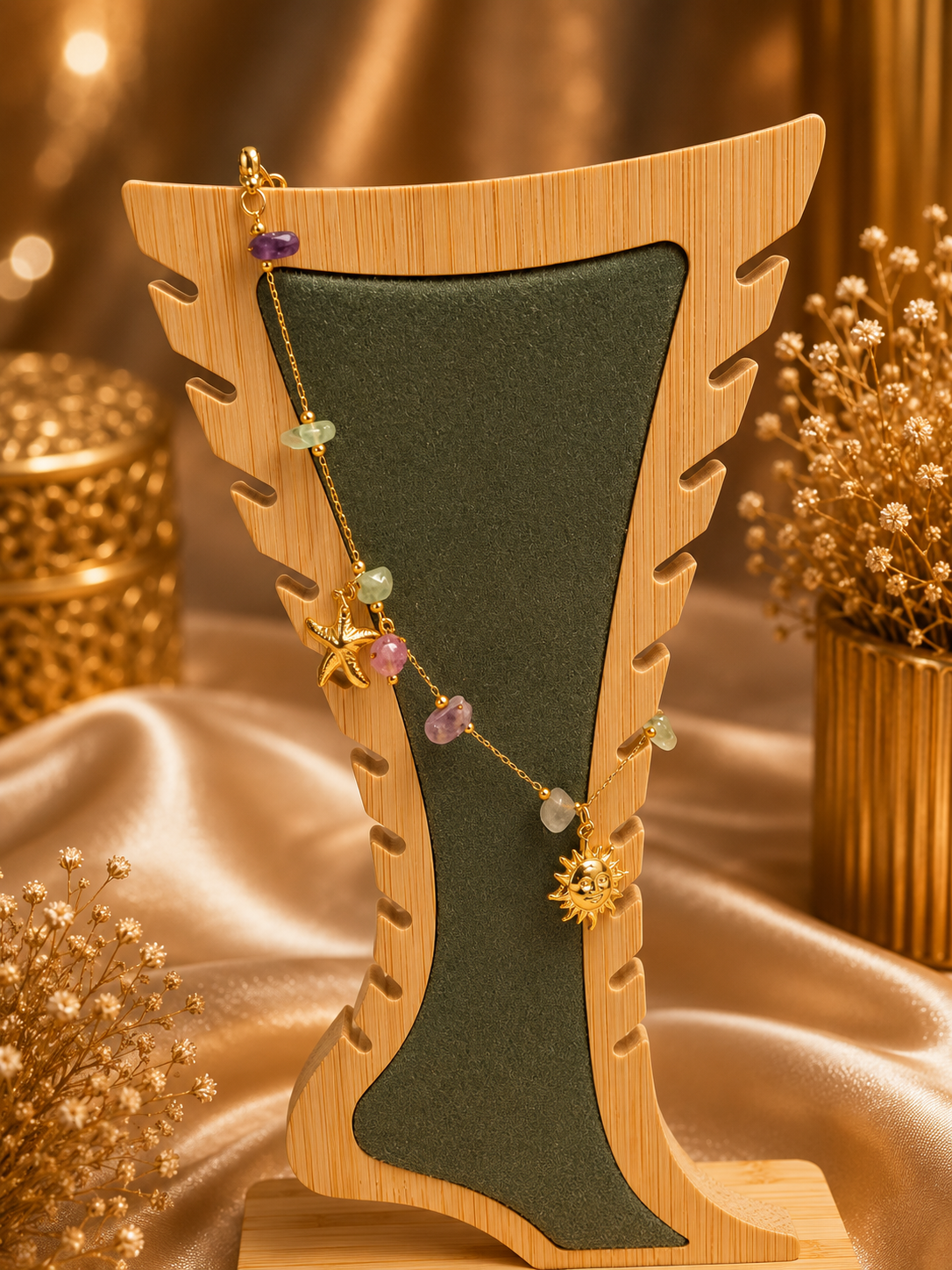 Anti tarnished Anklets( pack of 3)