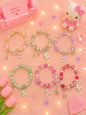 Korean charms bracelet ( pack of 12)