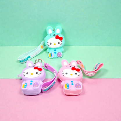 Silicon pouches keychain (pack of 6)