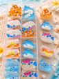Premium korean Acrylic clutchers ( pack of 12)