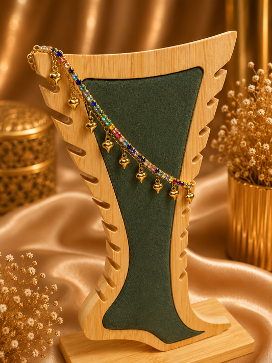 Anti tarnished Anklets( pack of 3)