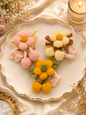 Korean premium scrunchies ( pack of 12)