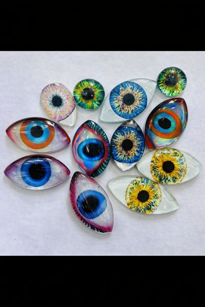 Acrylic clutchers premium quality ( pack of 12)