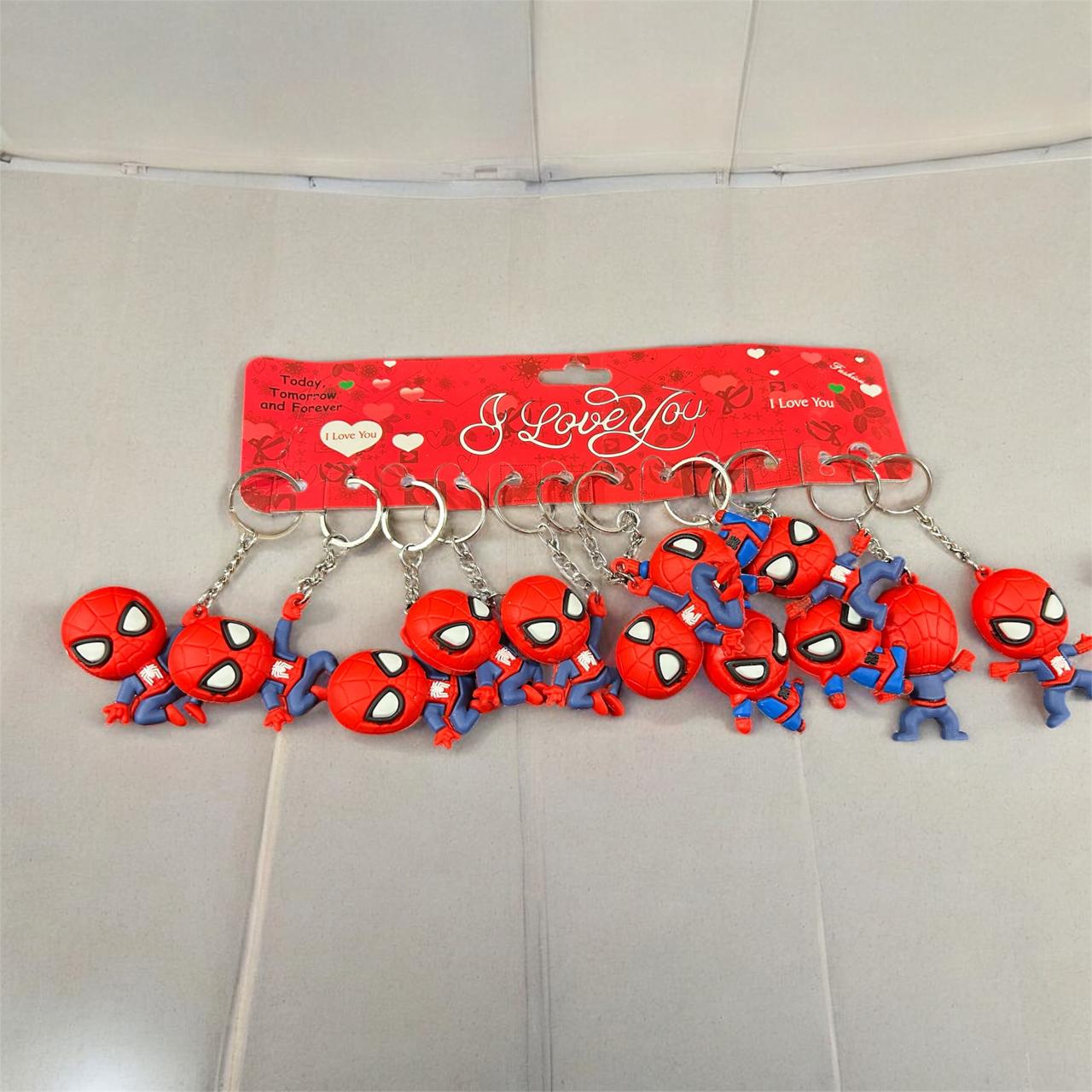 Cute Cartoon Keychains( pack of 12)