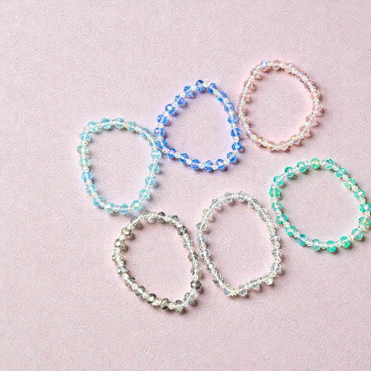 Premium crystal beads bracelet (pack of 12)