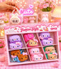 Plushies bag pouch keychain charms( pack of 12)