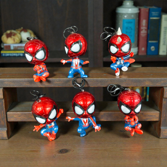 Spider bobblehead keychain(pack of 3)