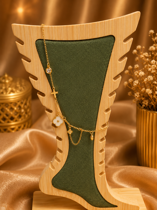 Anti tarnished Anklets( pack of 3)