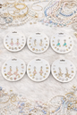 Earings stud combo sets ( pack of 12 cards)