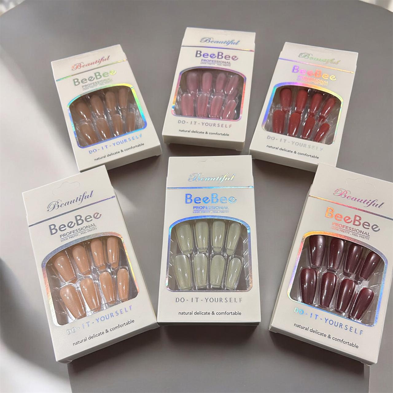 Nail Fashion Easy Press-On Nails – Premium Matte Artificial Nails
( Pack of 12 )