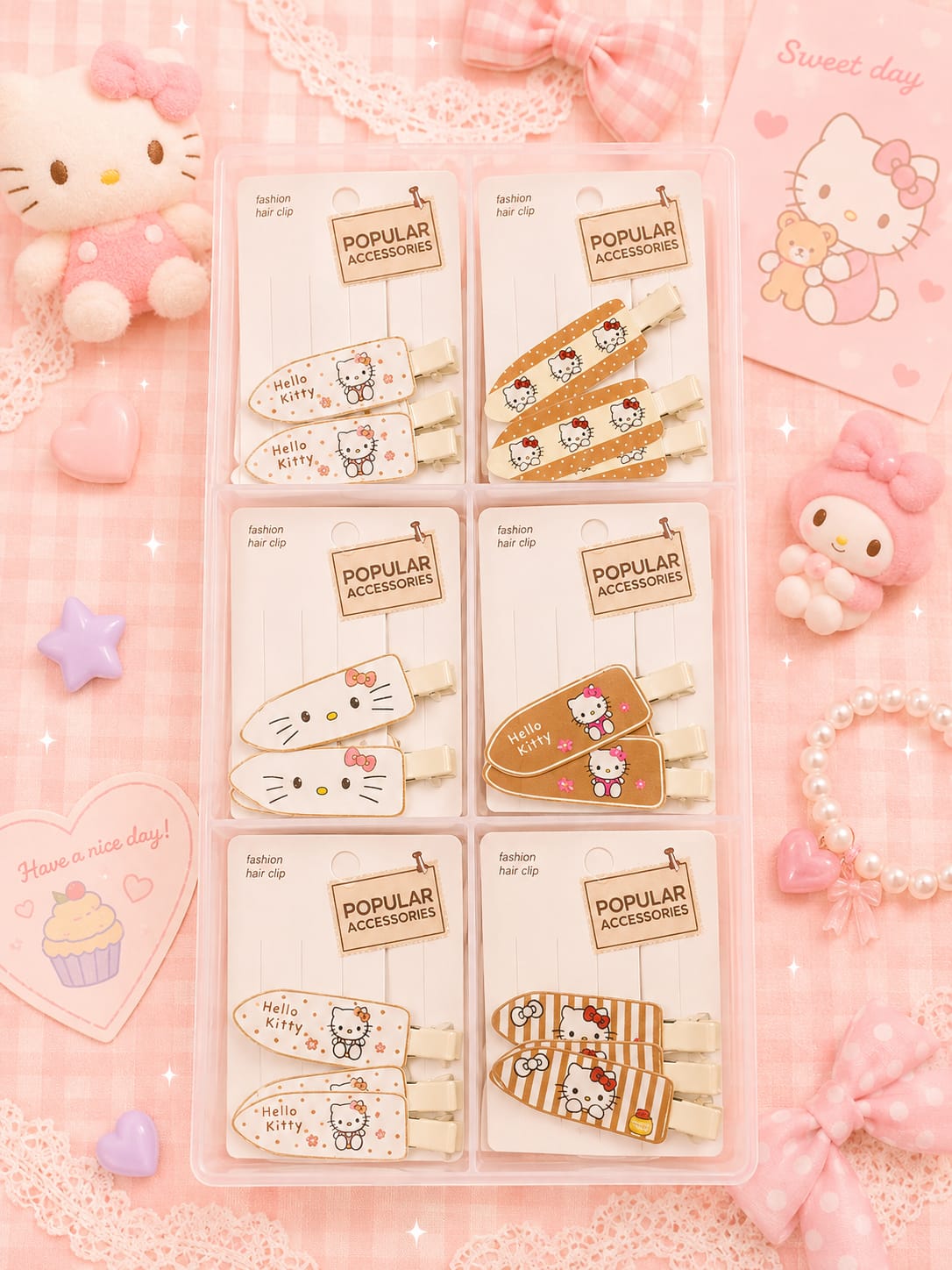 Kawai korean pin  box( 30 sets )