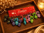 Pvc Rubber keychains medium size ( pack of 12)