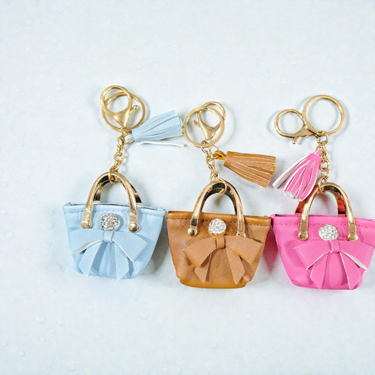 Premium Bag charm keychain( pack of 6)