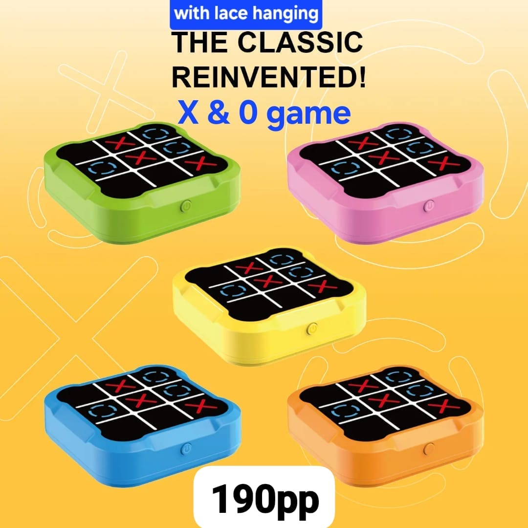 Premium quality touch pad X&O game  bag charms ( pack of 3)