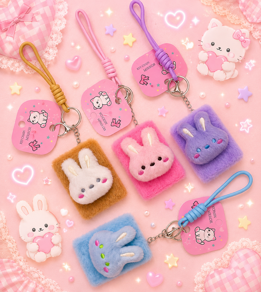 Kawaii pocket mirror ( pack of 6)