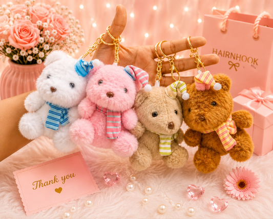 Plushies keychain ( pack of 6 )