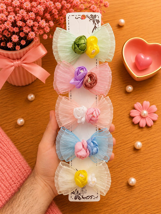 Korean elegance hair clips (per strip)