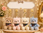Plushies keychain ( pack of 6)