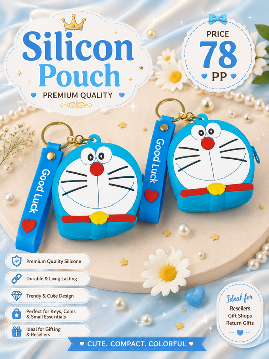 Silicon pouch ( pack of 6)
