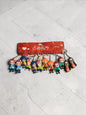 Pvc Rubber keychains medium size ( pack of 12)