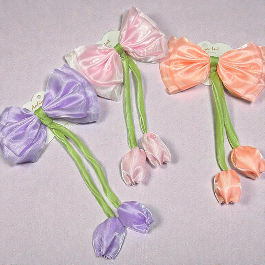 Tulip bow Indian( pack of 12)