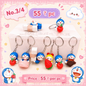 Mini character keychain ( pack of 12)
